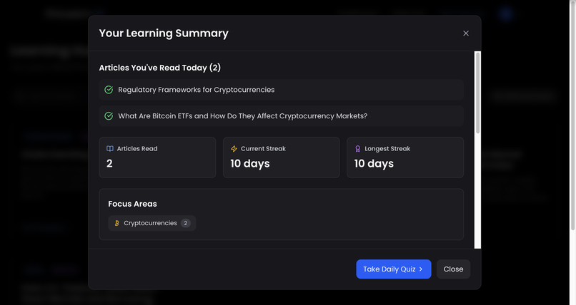 FinLearn – screenshot 6