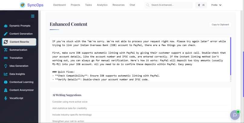 SyncOps  – screenshot 4