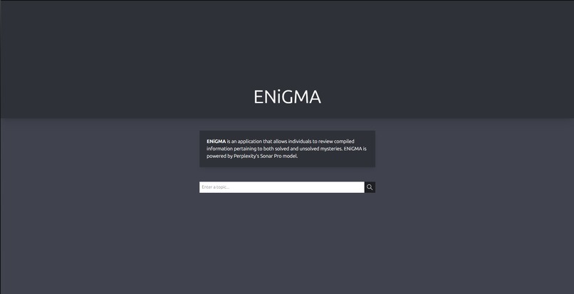 ENiGMA – screenshot 1
