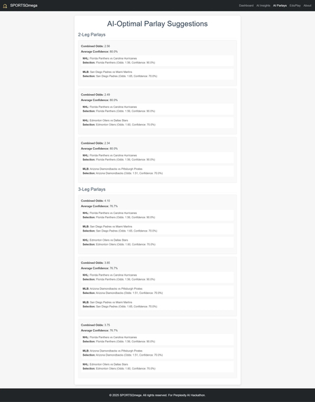 SPORTSOmega – screenshot 4