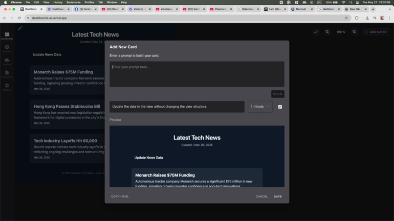 DashboardsAI – screenshot 4