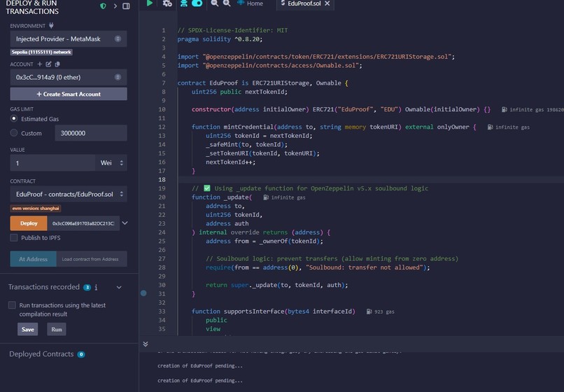 EduProof – screenshot 5