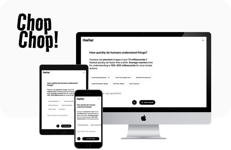 ChopChop! — Know Things. Quick! – screenshot 1