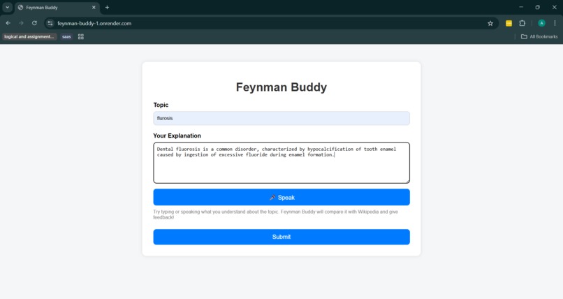 Feynman buddy – screenshot 1