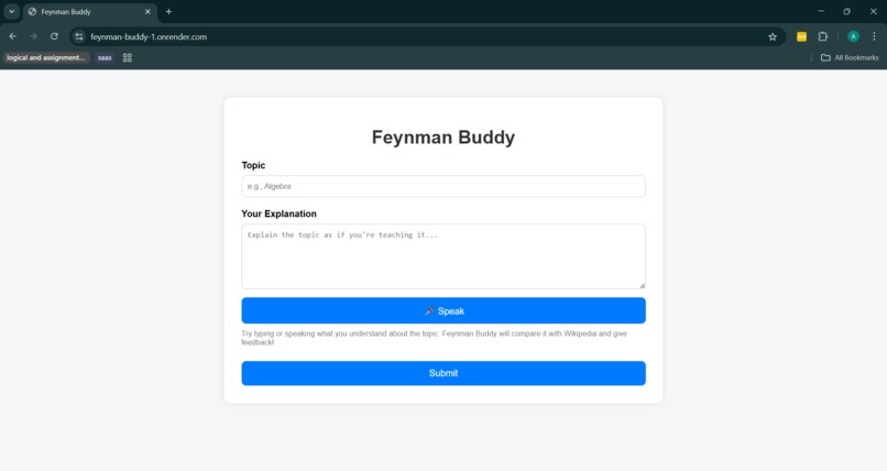 Feynman buddy – screenshot 2