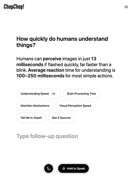 ChopChop! — Know Things. Quick! – screenshot 7