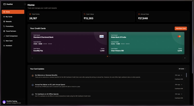 PerkPal – screenshot 1