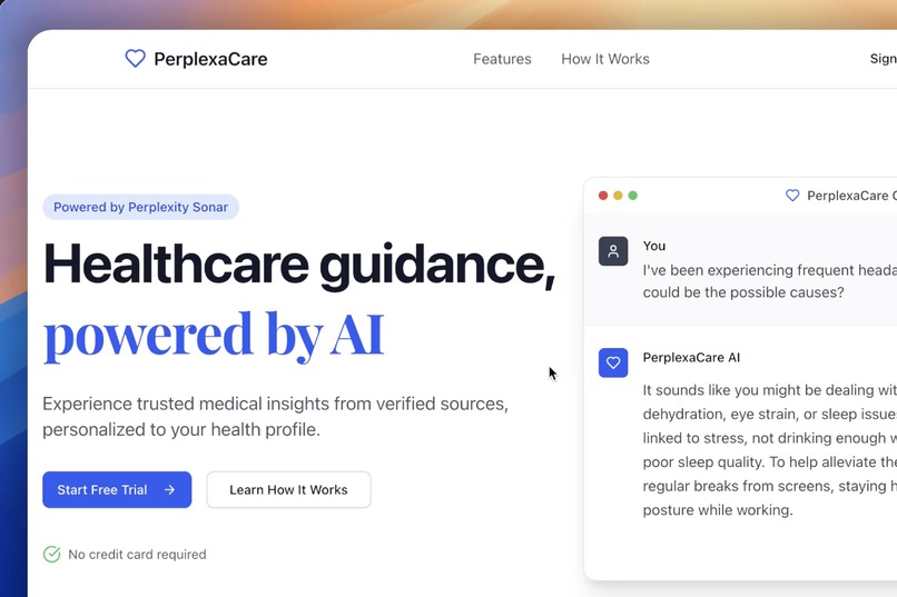 Perplexacare – screenshot 1