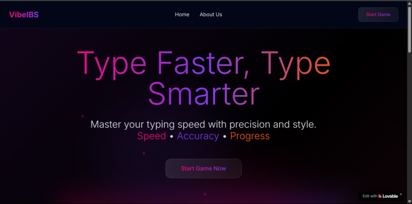 Vibe Typing – screenshot 1