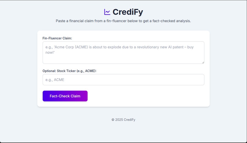 CrediFy – screenshot 1