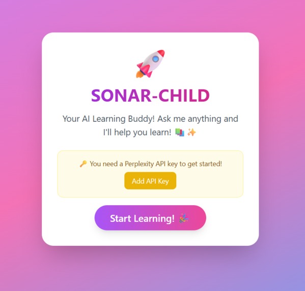 sonar-child – screenshot 1