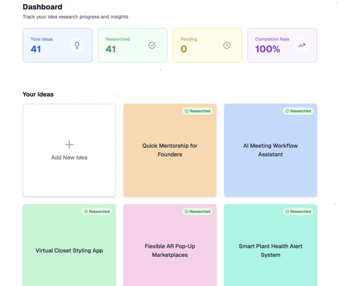 The Idea Hub – screenshot 4