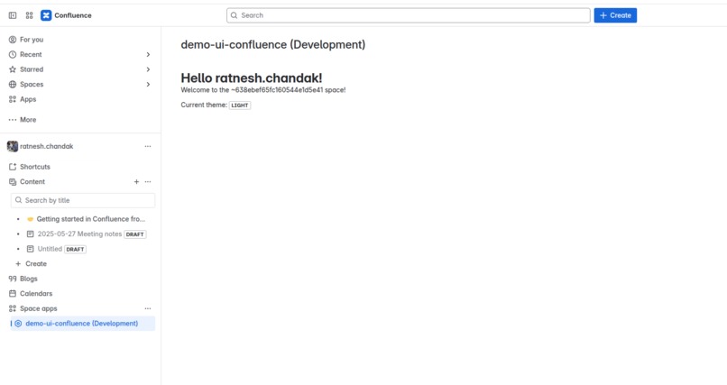Hello World – screenshot 1