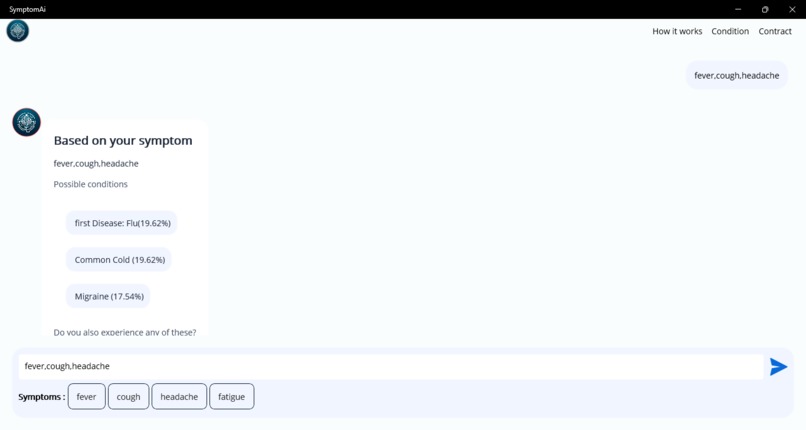 SymptoAI – screenshot 3