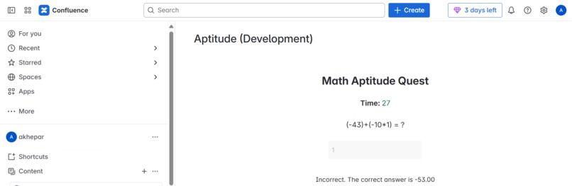 Aptitude – screenshot 3