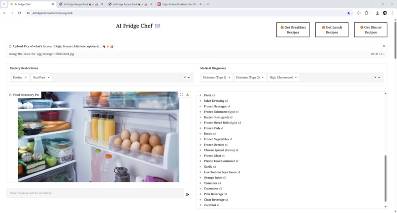 AI Fridge Chef – screenshot 1