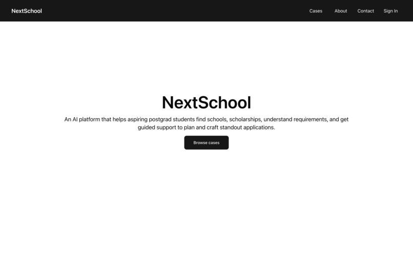 NextSchool – screenshot 1