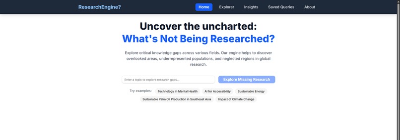 ResearchEngine? – screenshot 1