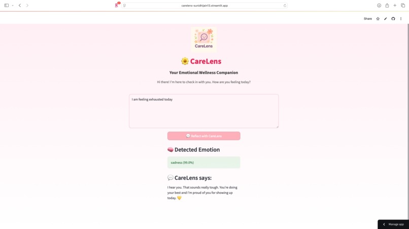 CareLens – screenshot 1