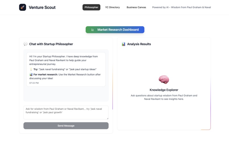 Venture Scout – screenshot 1