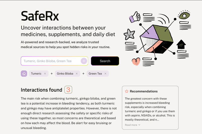 SafeRx – screenshot 1