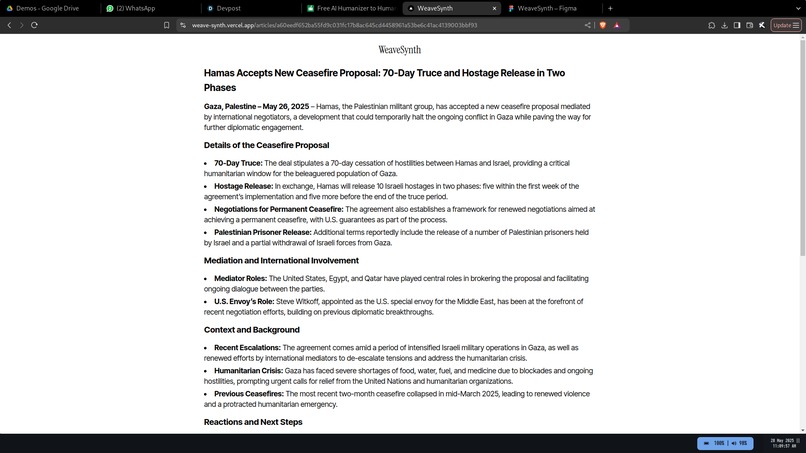 WeaveSynth – screenshot 1