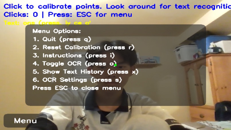 Eye tracker;thinking assistance  – screenshot 4