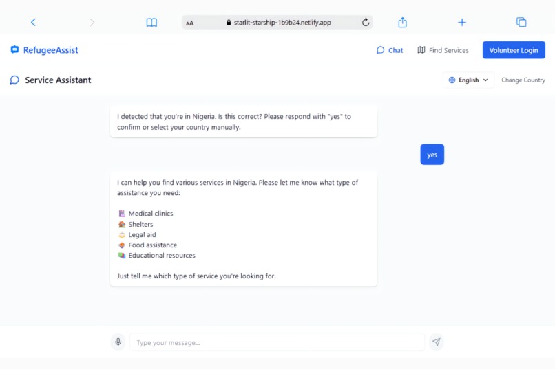 RefugeeAssist – screenshot 4