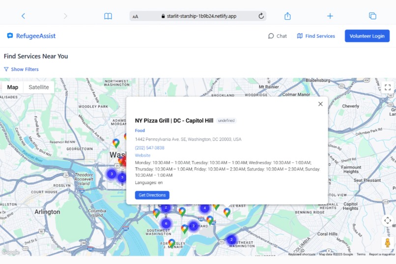 RefugeeAssist – screenshot 8