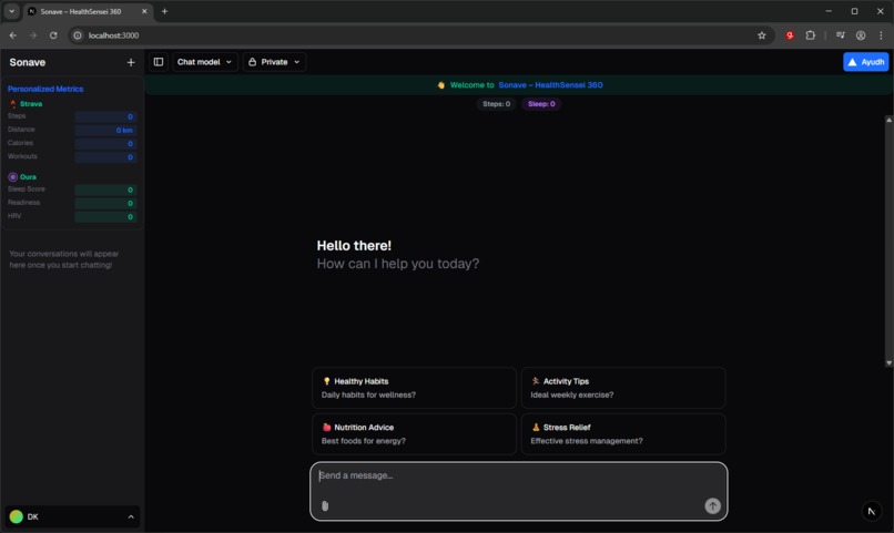 Sonave, HealthSensei 360 – screenshot 4