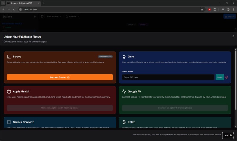 Sonave, HealthSensei 360 – screenshot 5