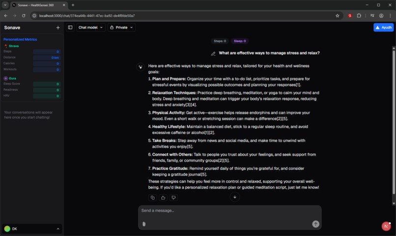 Sonave, HealthSensei 360 – screenshot 6