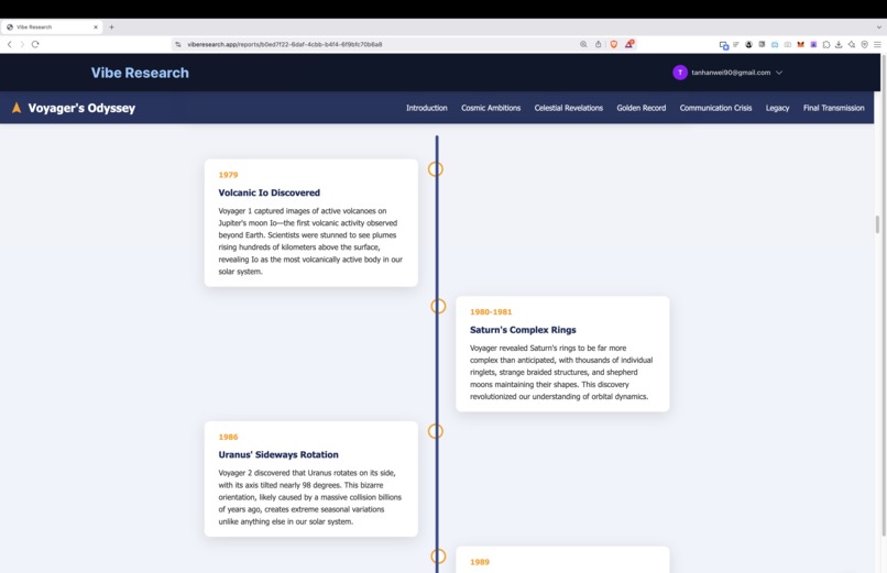 Vibe Research – screenshot 7