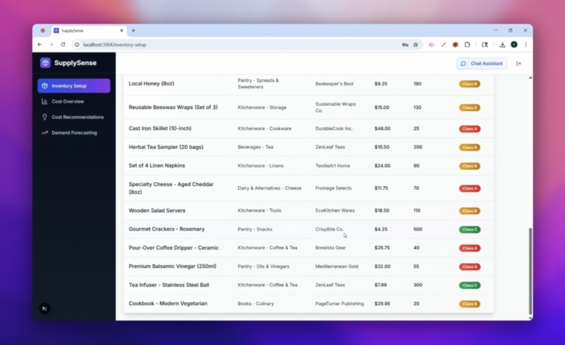 SupplySense – screenshot 4