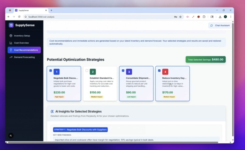 SupplySense – screenshot 5