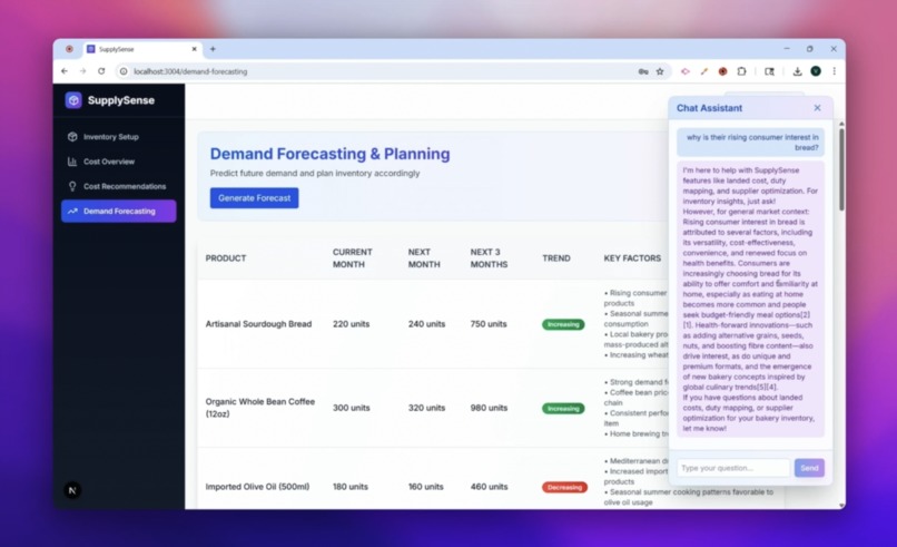 SupplySense – screenshot 6