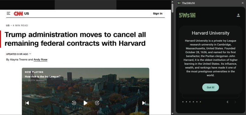 The5Ws1H – screenshot 3