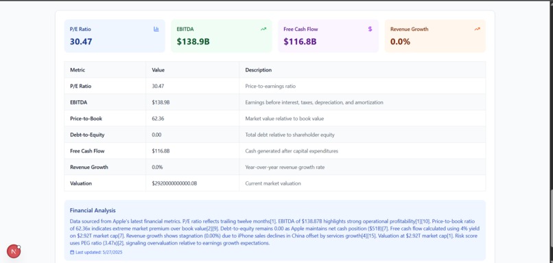 FinSight – screenshot 3