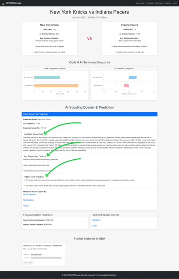 SPORTSOmega – screenshot 3