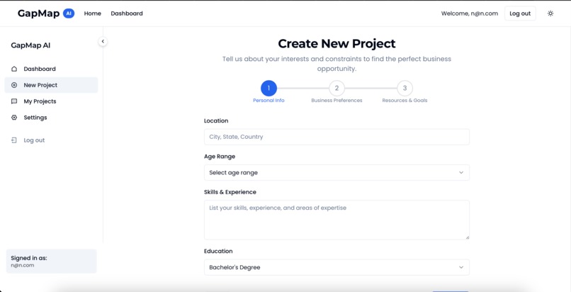 Gapmap AI – screenshot 3