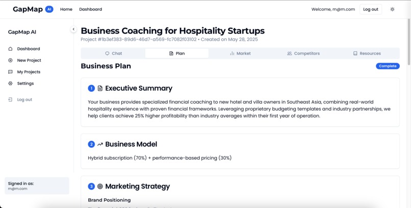 Gapmap AI – screenshot 5