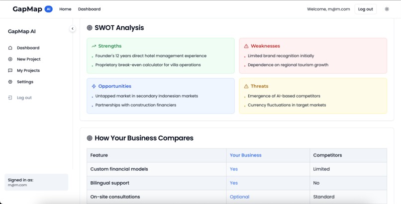 Gapmap AI – screenshot 6