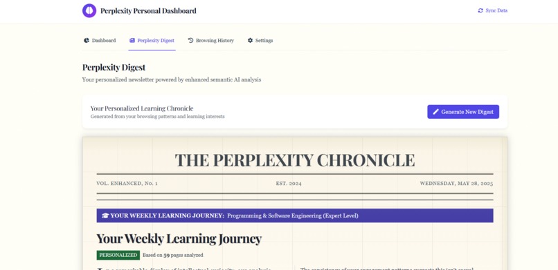 Perplexity Digest – screenshot 1