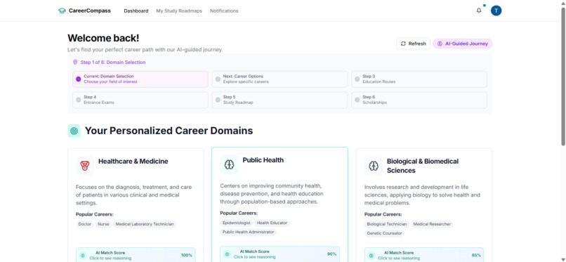 CareerCompass – screenshot 2