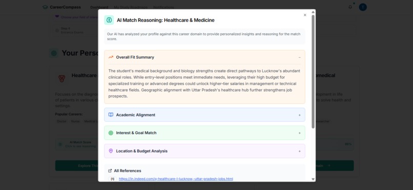 CareerCompass – screenshot 3