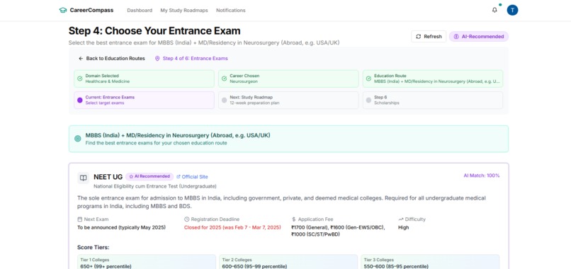 CareerCompass – screenshot 6