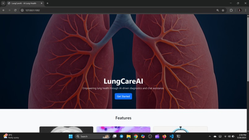 LungcareAI – screenshot 1