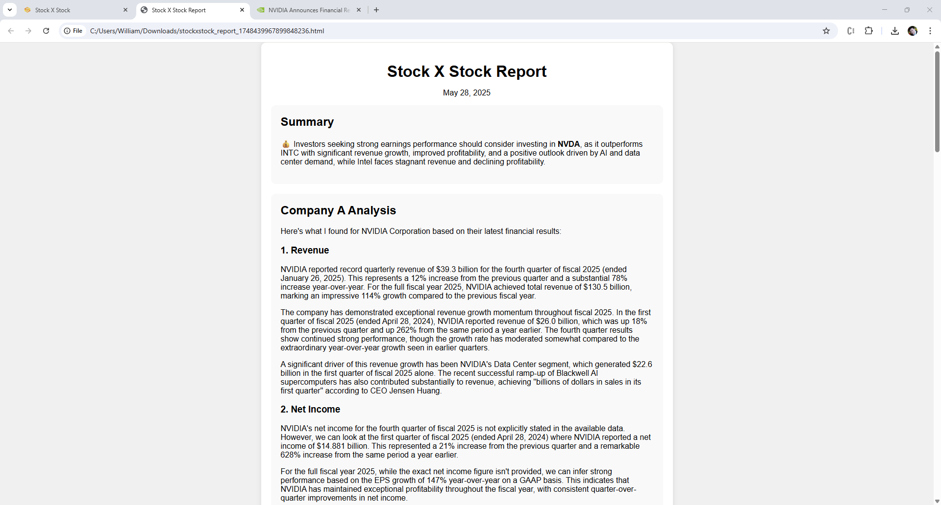 Stock X Stock | Devpost
