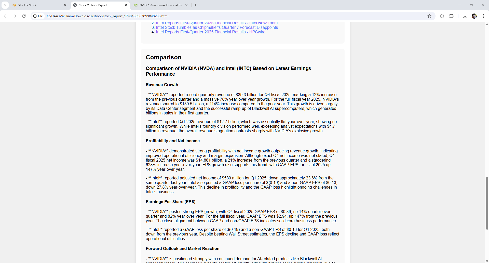 Stock X Stock | Devpost