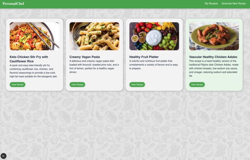 Personal Chef – screenshot 2